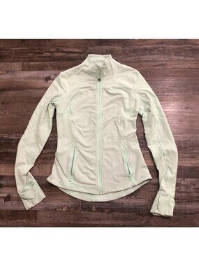 Lululemon Athletica Define Jacket Womens Size 6 Light Green Full Zip